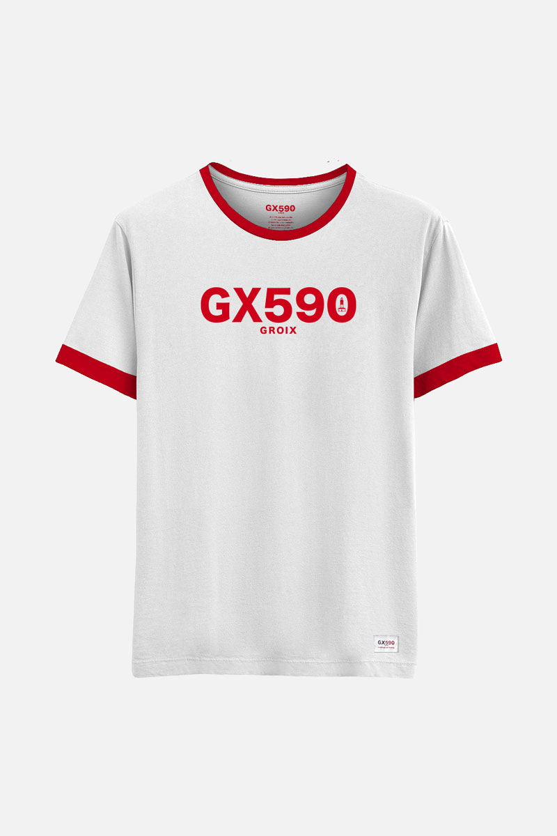 T-shirt GX590 • Bord-cote rouge