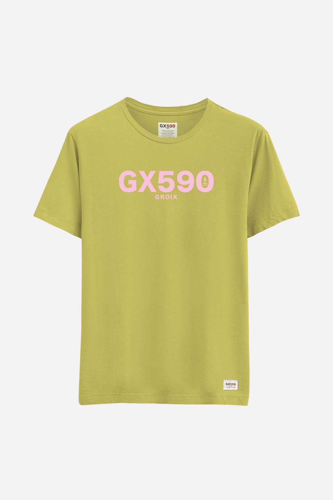 T-shirt GX590 • Vert • Rose